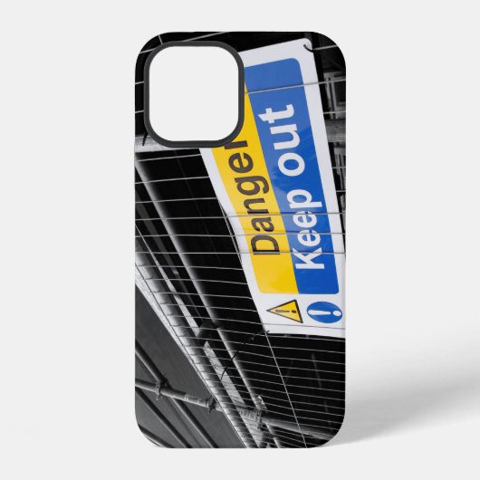 Danger Keep Out サイン Case-Mate iPhone カバー (裏面)