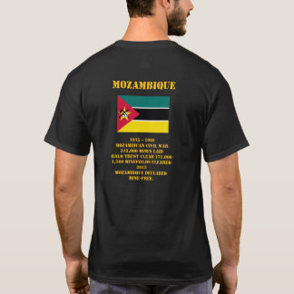 Danger Landmines, Mozambique Tシャツ