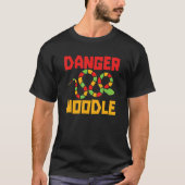 Danger Noodle For Snake Tシャツ (正面)