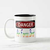 Dangerair力のがき ツートーンマグカップ (左)