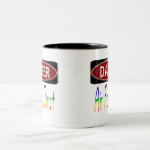 Dangerair力のがき ツートーンマグカップ (中央)