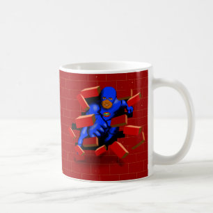 DangermanのBrickwallの衝突のマグ コーヒーマグカップ