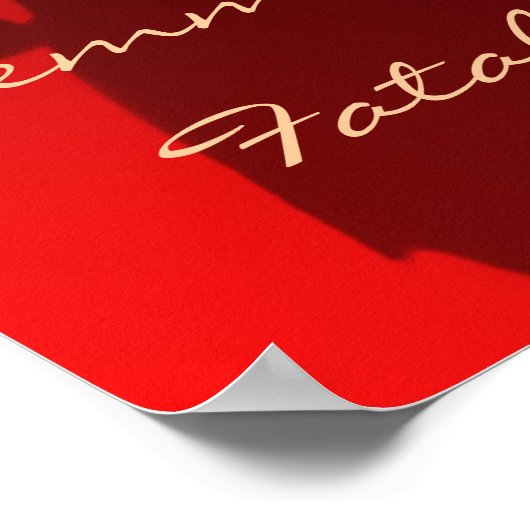 Dangerous Blonde Shadow Femme Fatale Poster ポスター (角)