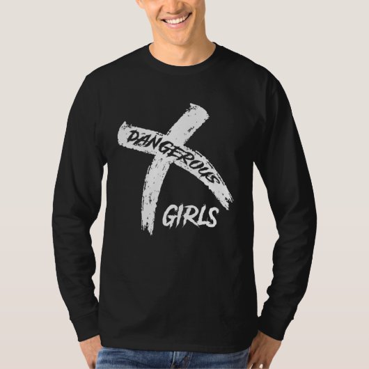 Dangerous Girls Friends forever Best friend friend Tシャツ (正面)