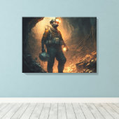 Dangerous Mines キャンバスプリント (インサイチュ (ウッドフロア))