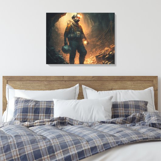 Dangerous Mines キャンバスプリント (インサイチュ (寝室))