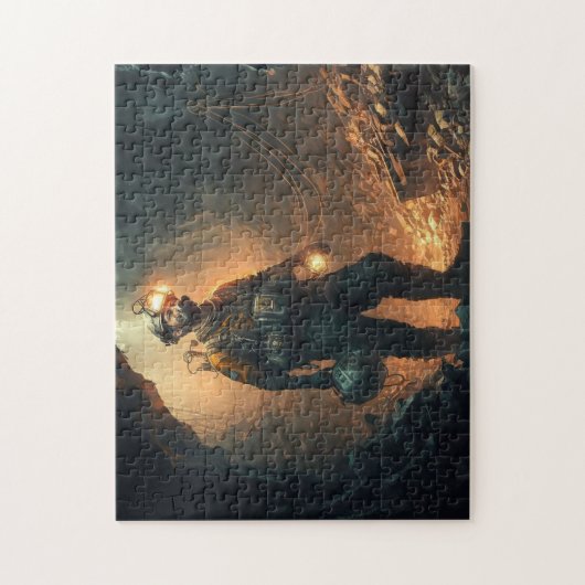 Dangerous Mines ジグソーパズル (縦)