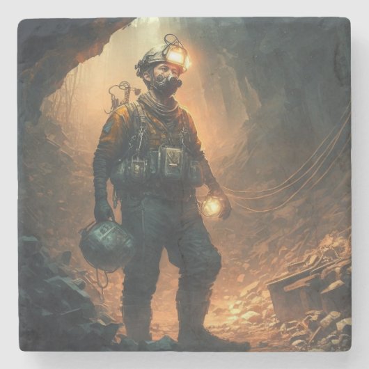 Dangerous Mines ストーンコースター (正面)