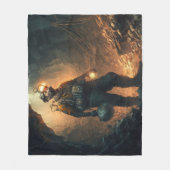 Dangerous Mines フリースブランケット (正面)