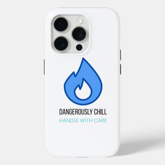 Dangerously Chill – Ice & Fire Case-Mate iPhoneケース (裏面)