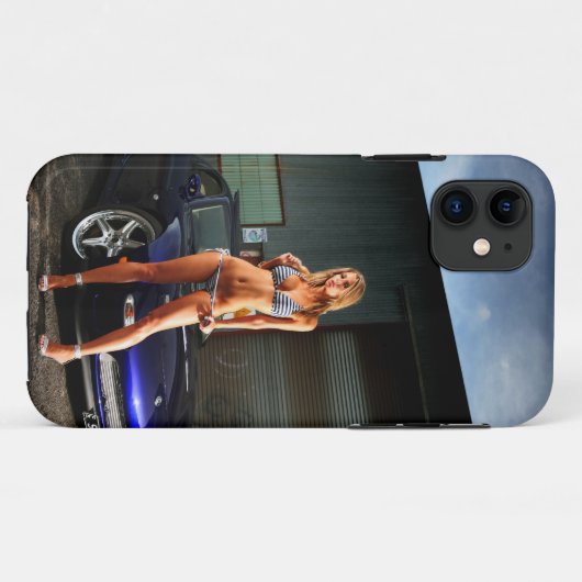 Dani y el RX7 Case-Mate iPhoneケース (裏面(横))