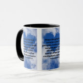 Daniel 6:25 KJVバイブル聖句Pic 2-Tone Mug マグカップ (正面左)