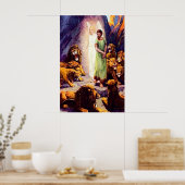 Daniel 6 God 保護 Daniel from Harm poster ポスター (キッチン)