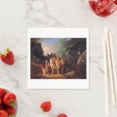 Daniel Boone escorting settlers  スタンダードカクテルナプキン (インサイチュ)