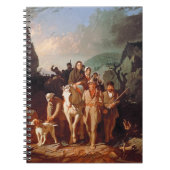 Daniel Boone escorting settlers  ノートブック (正面)