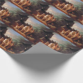 Daniel Boone escorting settlers  ラッピングペーパー (角)