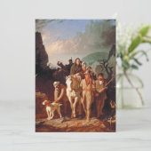 Daniel Boone escorting settlers  招待状 (スタンド正面)