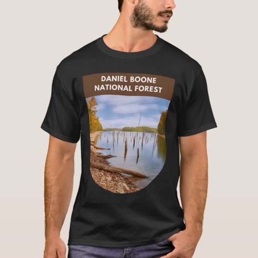 Daniel Boone National Forest – ローレルレイク Tシャツ (正面)