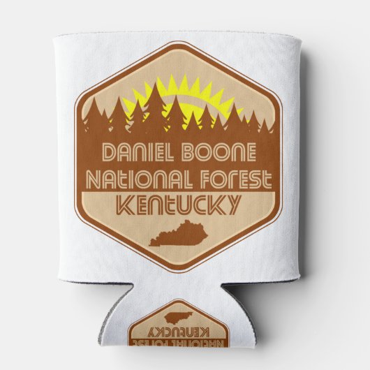 Daniel Boone National Forest Kentucky 缶クーラー (裏面)