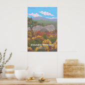 Daniel Boone National Forest Travel Poster ポスター (キッチン)