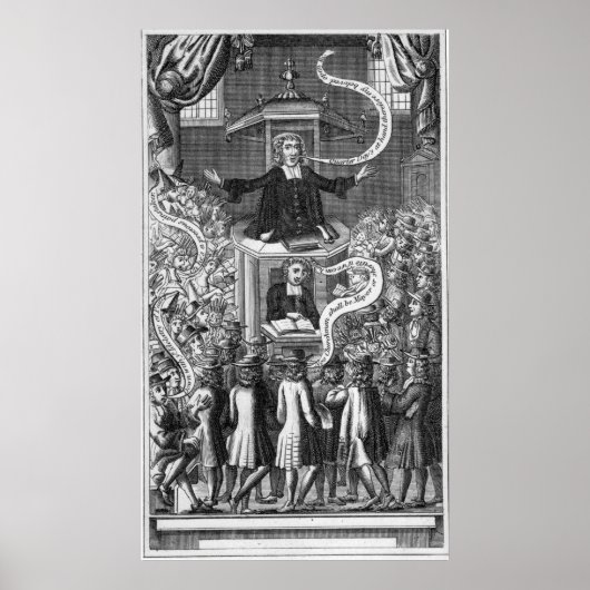 Daniel Burgess、'ポートレートのイラストレーション ポスター (正面)