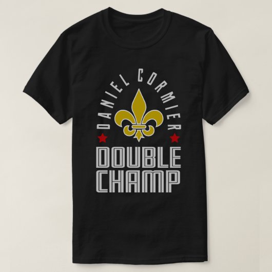Daniel Cormier DCダブルチャンプ1 Tシャツ (デザイン正面)