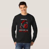 Daniel Gamingは私の人生パーソナライズされた Tシャツ (正面フル)