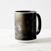 Daniel in the Lion’s Den マグカップ (正面右)