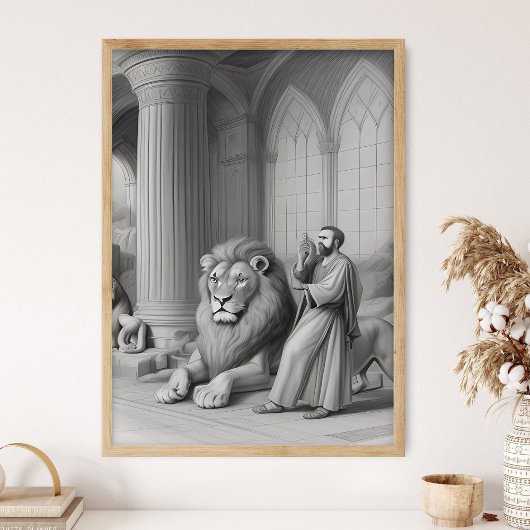 Daniel in the Lions_ Den, Daniel 6, King Darius an ポスター