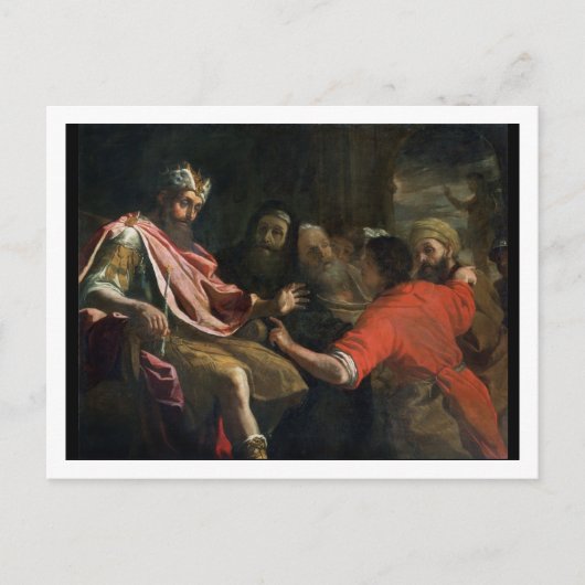 Daniel Interpreting Nebuchadnezzar's First Dream ( ポストカード (正面)