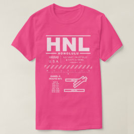 Daniel K. Inouye空港国際的HNL Tシャツ