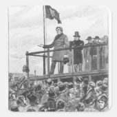 Daniel O'ConnelのTrimでの会議 スクエアシール (正面)