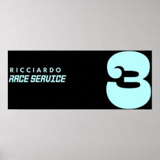 Daniel Ricciardo All Good All Ways SeaooamPurpl ポスター