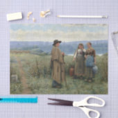 Daniel Ridgway Knightによるアイドルモーメント 薄葉紙 (クラフト)