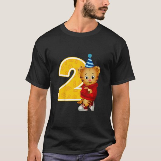 Daniel Tiger s Neighborhood My 2nd Birthday Tシャツ (正面)