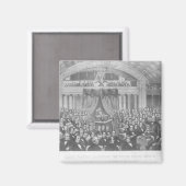 Daniel Websterが州に対処統一されたする マグネット (正面/裏面)