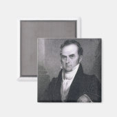 Daniel Webster (1782-1852) (版木、銅版、版画) マグネット (正面/裏面)