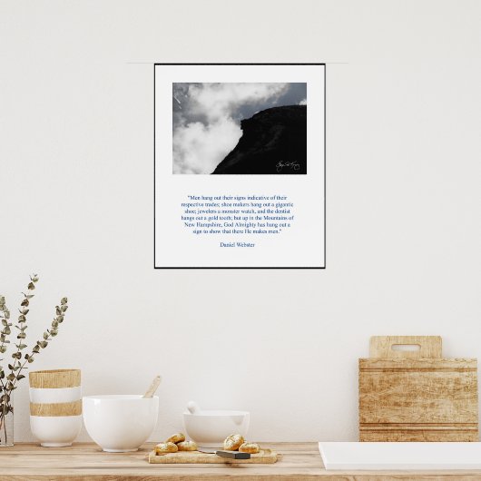 Daniel Webster’s Old Man ポスター (キッチン)