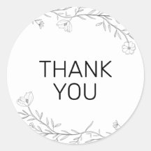 Daniellaフローラステッカーラベル