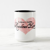 Danielleおよびジェニファー根本的な愛コーヒー・マグ2 マグカップ (中央)