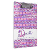 Danielleの名前doodle文字Dクリップボードを意味 クリップボード (右)