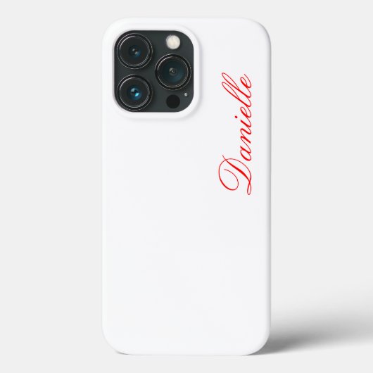 Danielle – おカスタマイズ名前と一緒に – セルケース Case-Mate iPhoneケース (裏面)