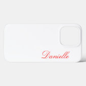 Danielle – おカスタマイズ名前と一緒に – セルケース Case-Mate iPhoneケース (裏面 (横))