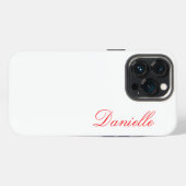 Danielle – おカスタマイズ名前と一緒に – セルケース iPhoneケース (裏面横)