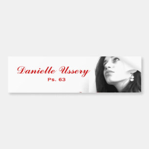 Danielle Usseryの広告宣伝 バンパーステッカー