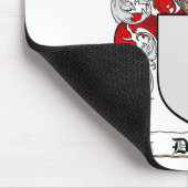 DANIELSの家紋- DANIELSの紋章付き外衣 マウスパッド (コーナー)