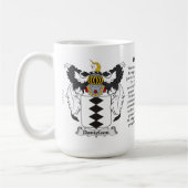 Danielson、起源、意味および頂上 コーヒーマグカップ (左)