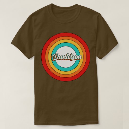 Danielson Name ShirtヴィンテージDanielson Circle Tシャツ (デザイン正面)