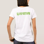 DANimalのワイシャツ Tシャツ (裏面)