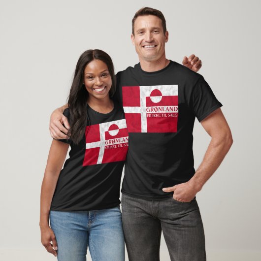 Danish and Greenland Flag Tシャツ (ユニセックス)